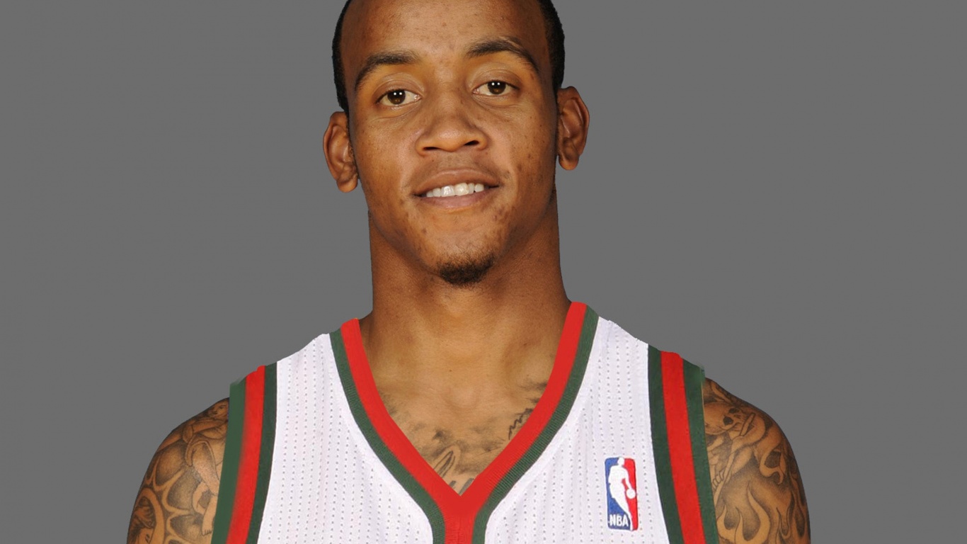 Milwaukee Bucks Nba American Basketball Monta Ellis