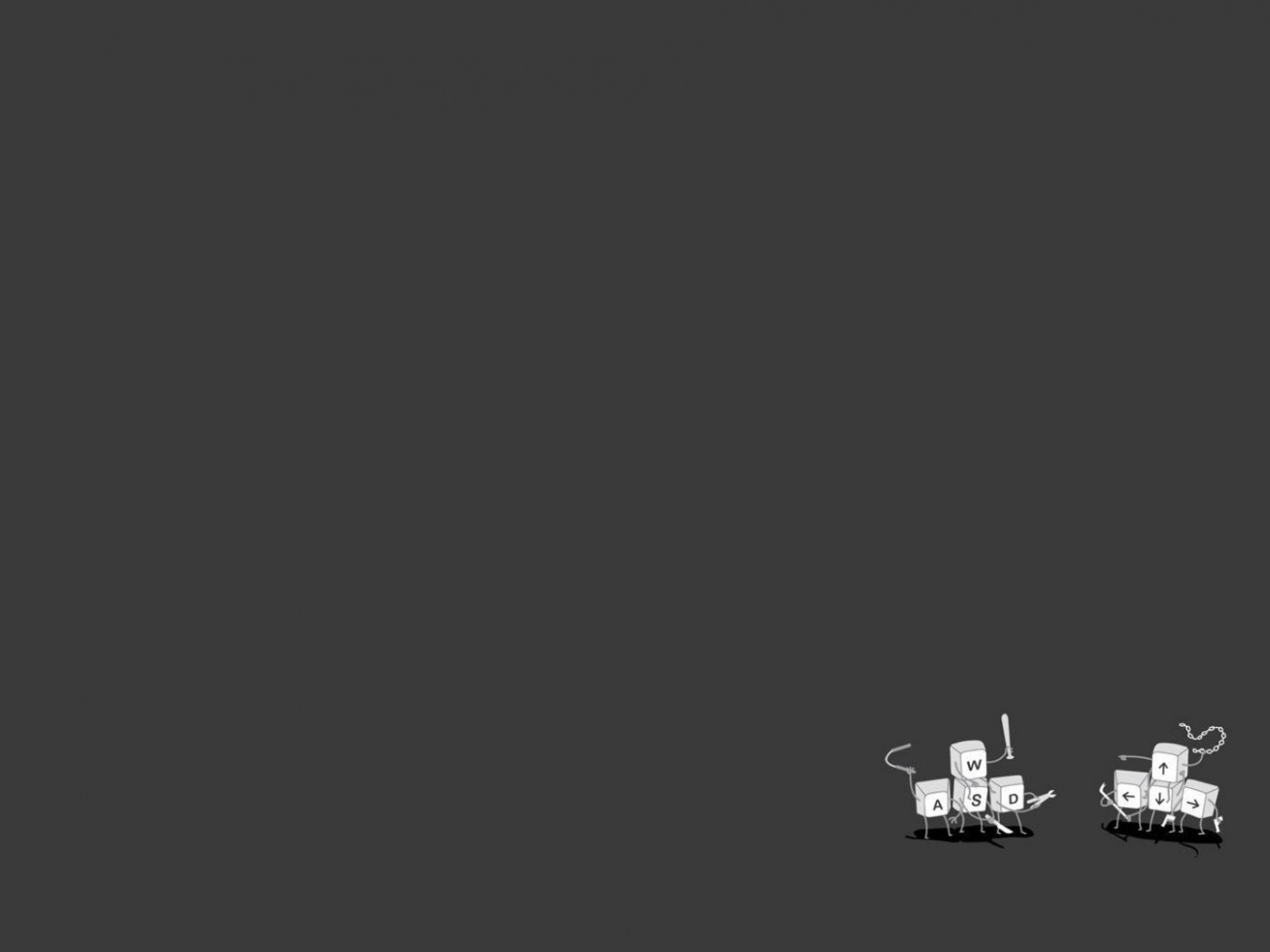 Minimalistic Computers Humor Funny Fun Art Simplistic Simple