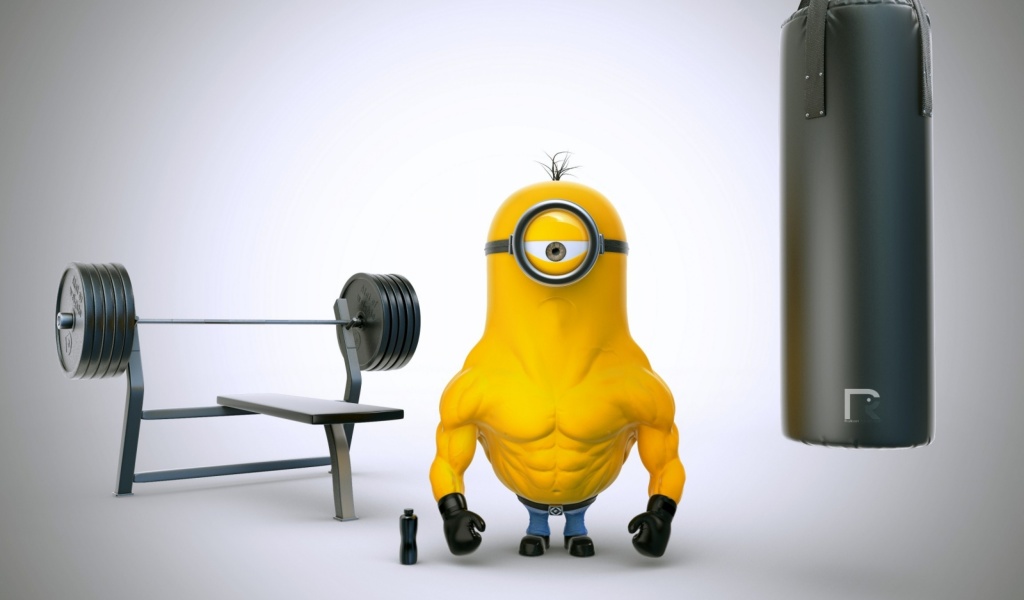 Minion Bodybuilder