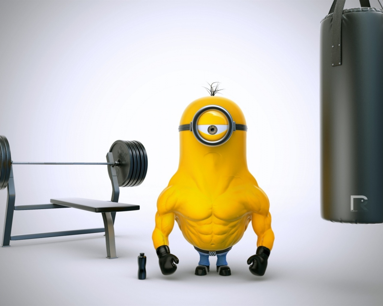 Minion Bodybuilder