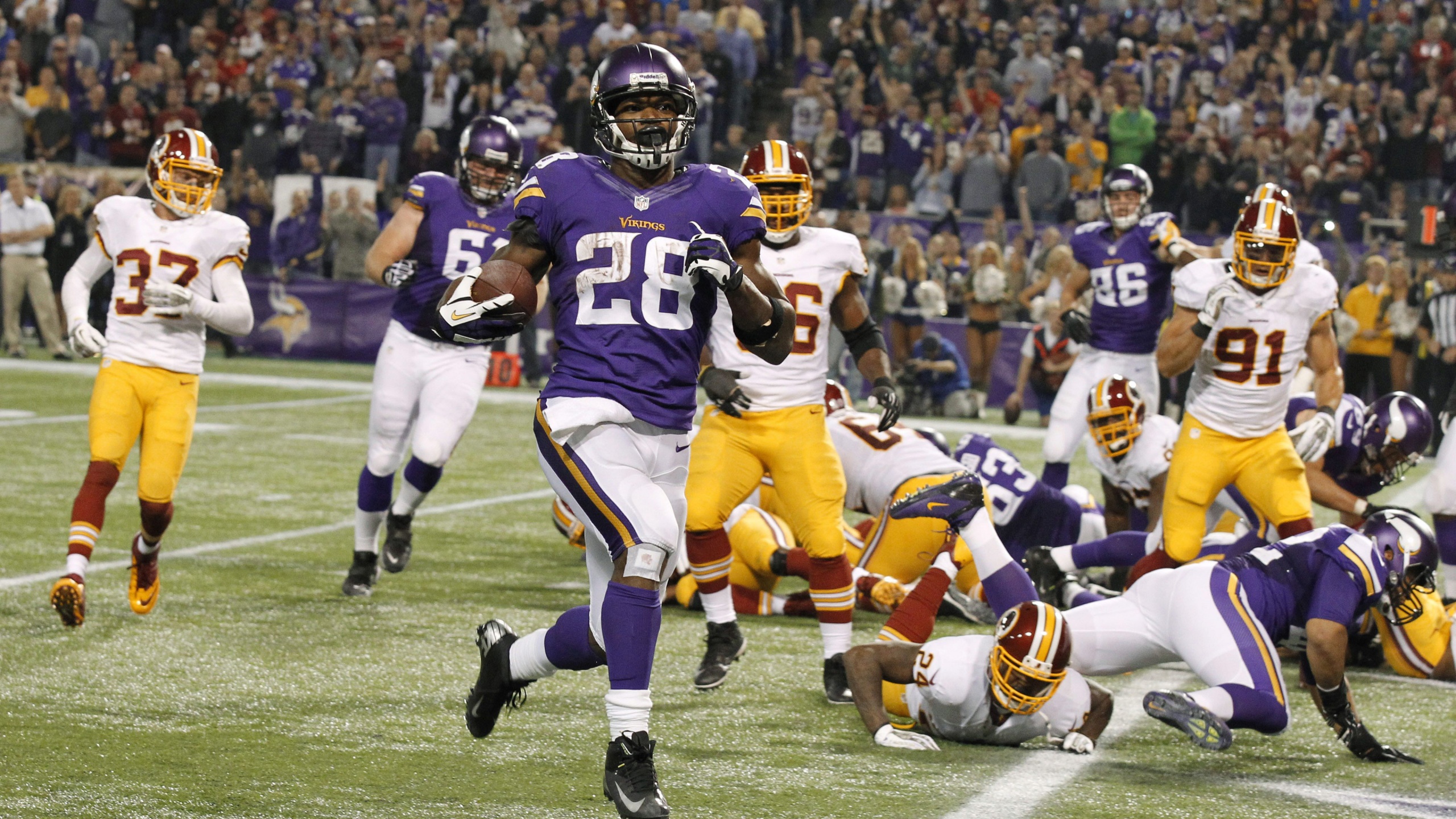 Minnesota Vikings Vs Washington Redskins