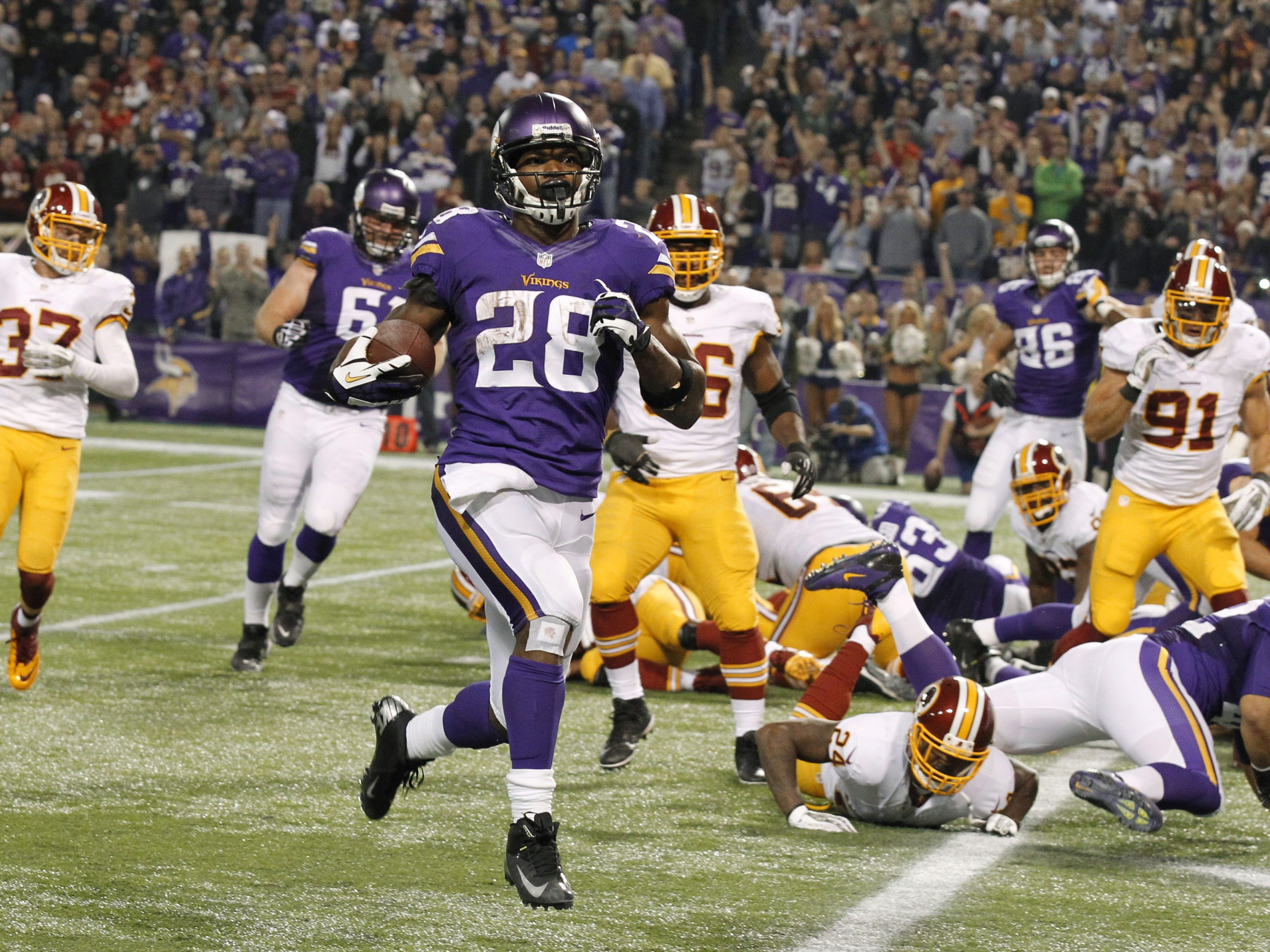 Minnesota Vikings Vs Washington Redskins