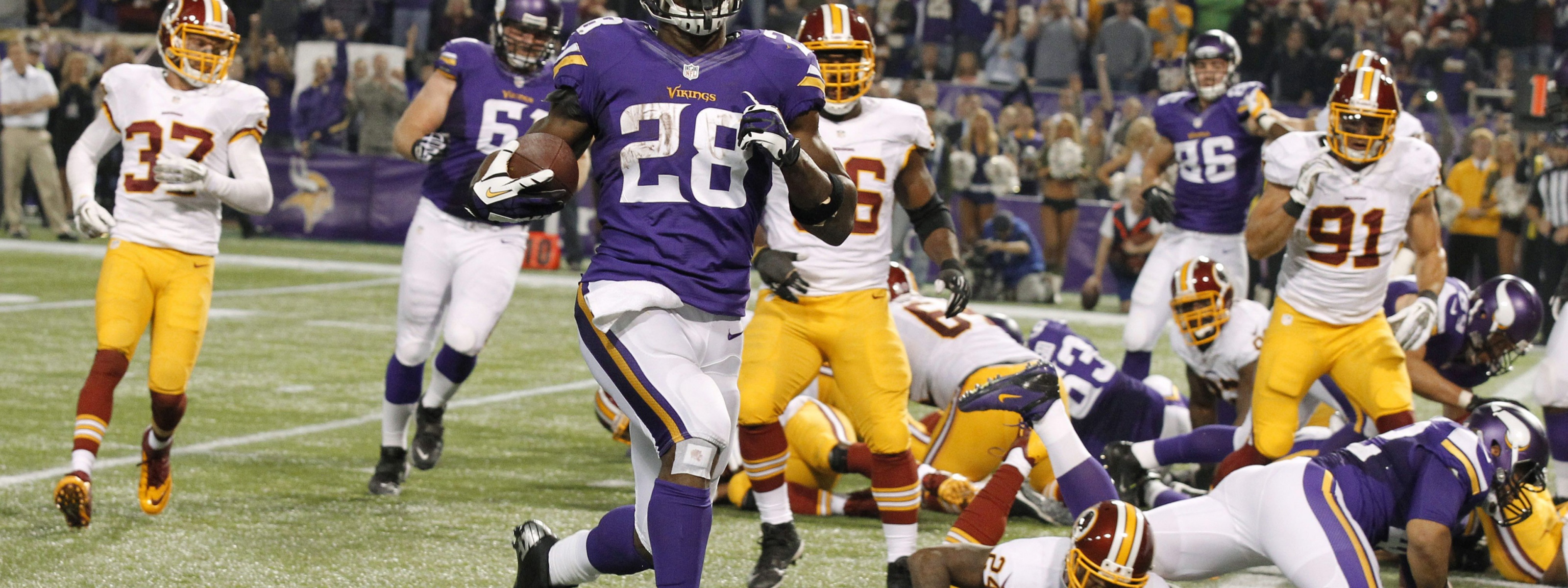 Minnesota Vikings Vs Washington Redskins