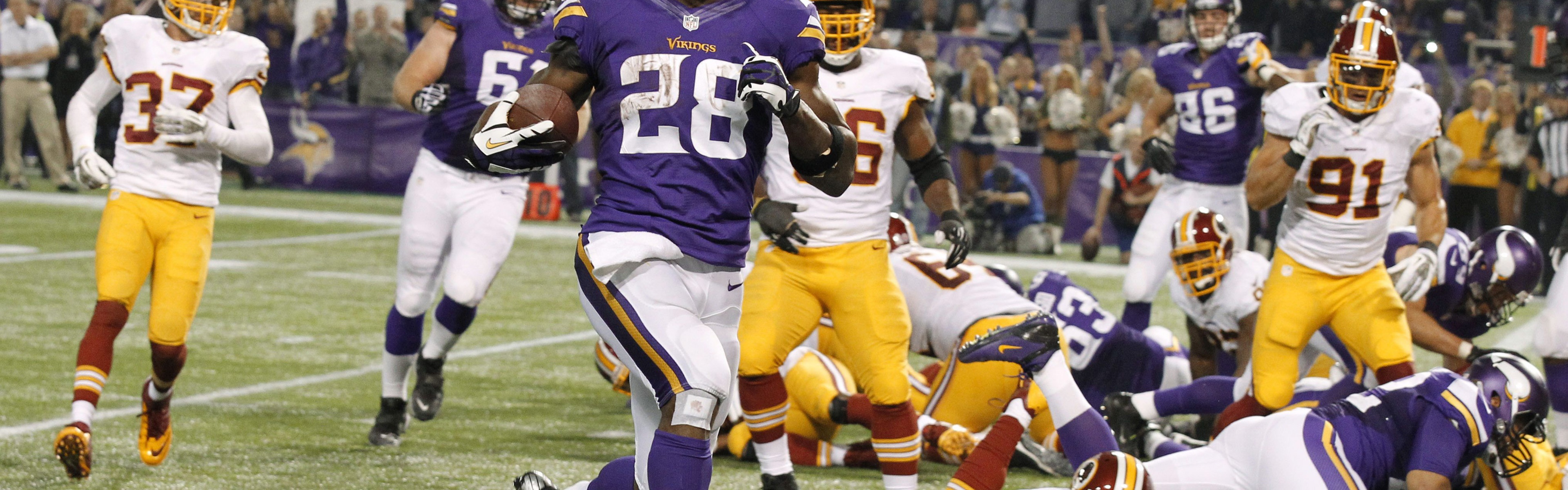 Minnesota Vikings Vs Washington Redskins