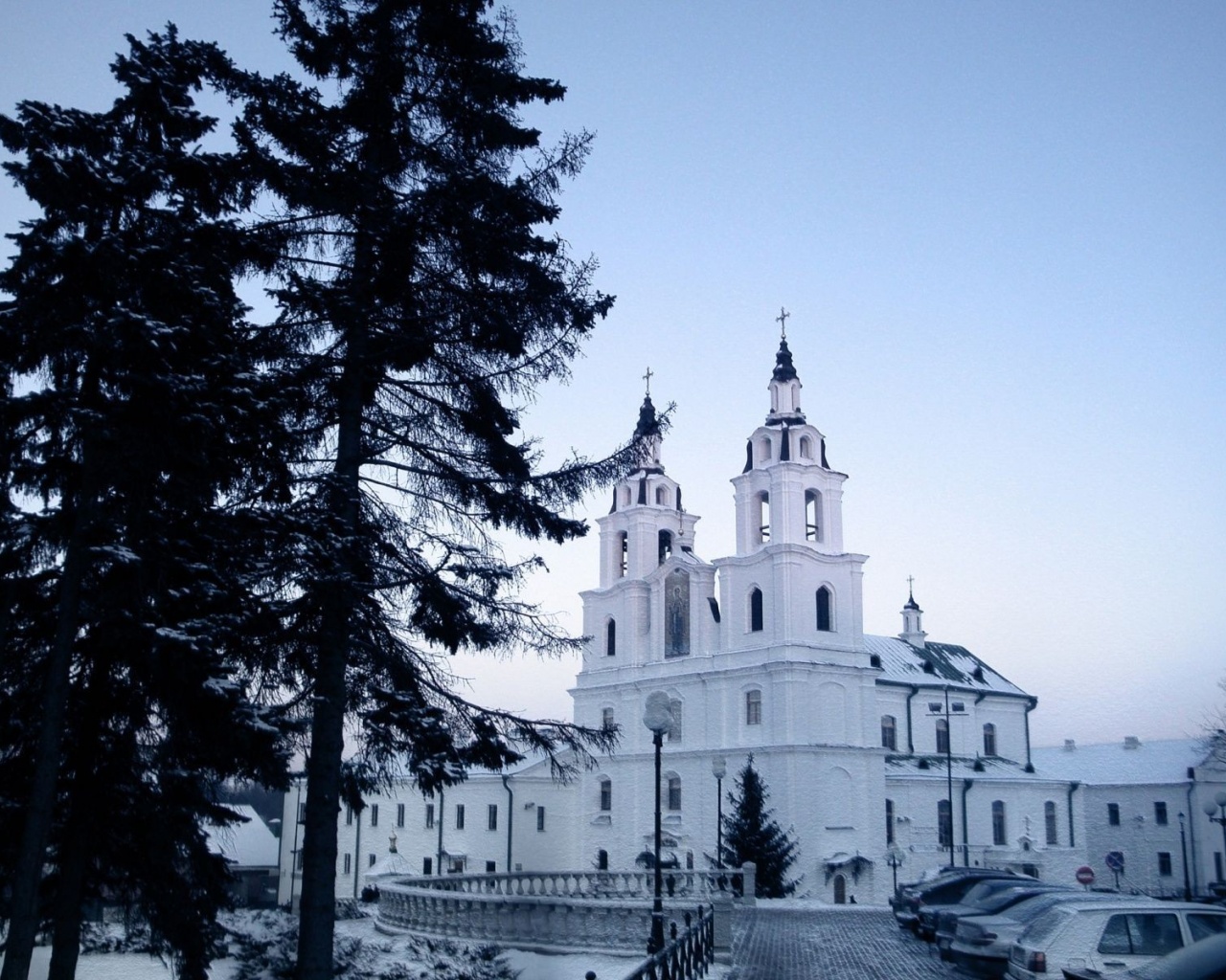 Minsk White Cathedral Belarus