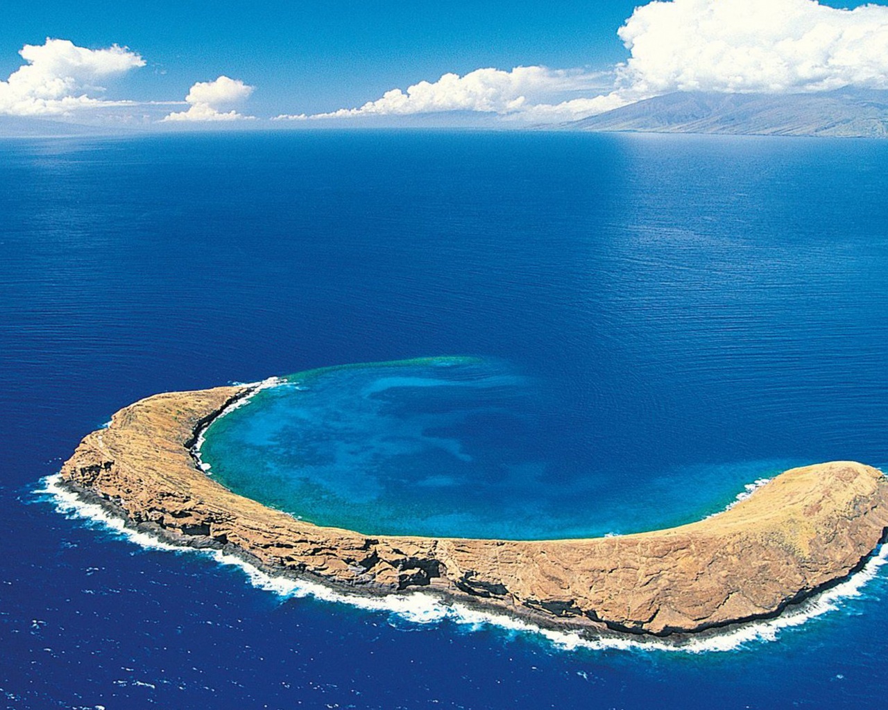 Molokini Crater Maui Hawaiian Islands