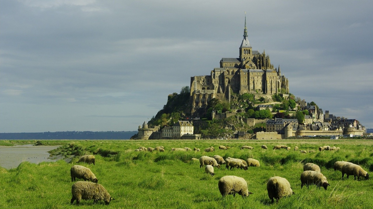 Mont Saint Michel Lower Normandy France