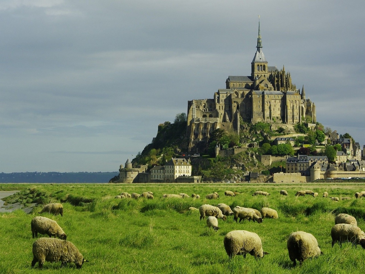 Mont Saint Michel Lower Normandy France