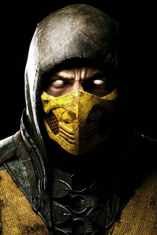 Mortal Kombat X Scorpion Ninja Mask