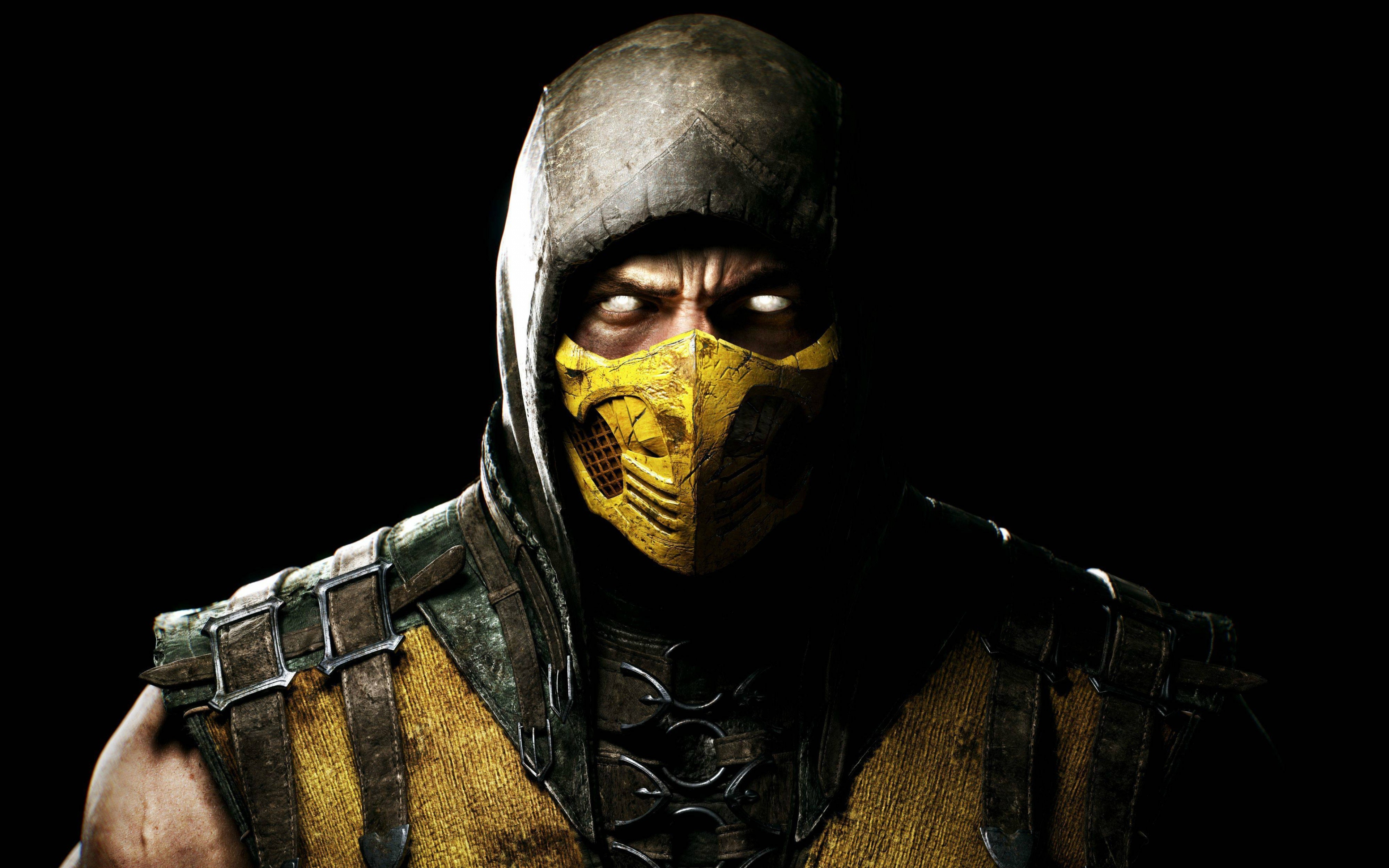 Mortal Kombat X Scorpion Ninja Mask