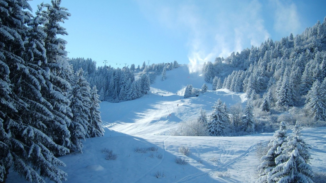 Mountains Snow Winter