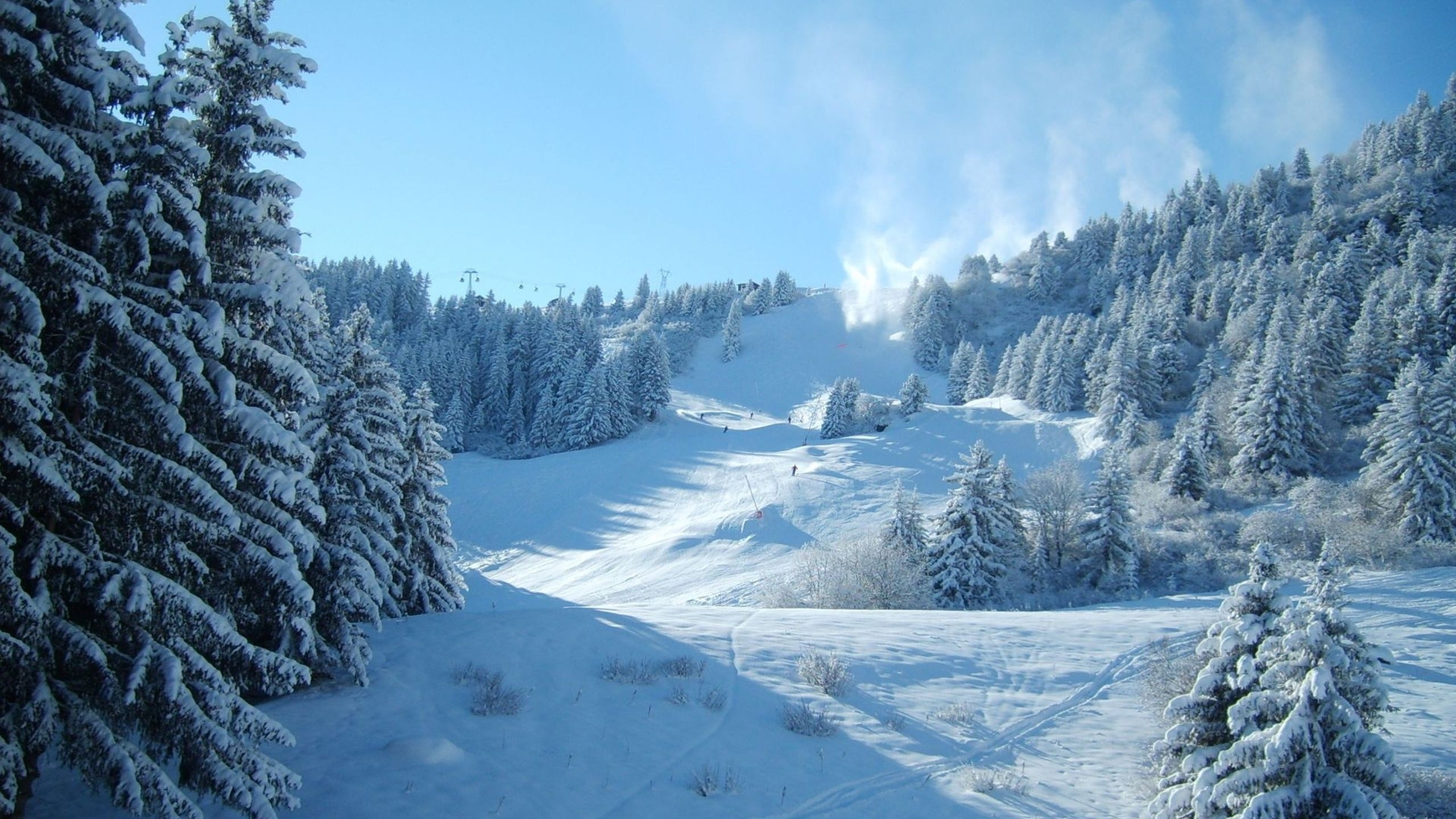 Mountains Snow Winter