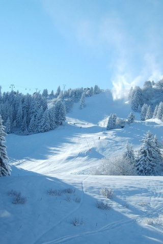 Mountains Snow Winter