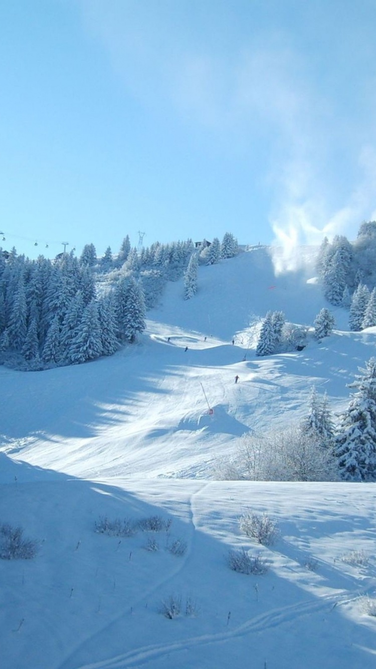 Mountains Snow Winter