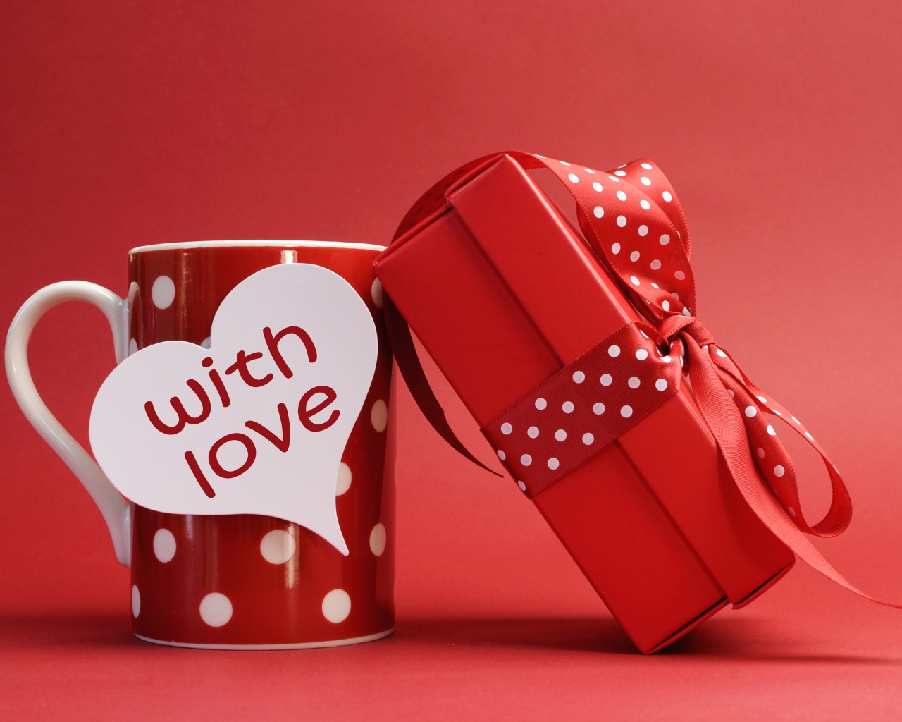 Mug And Gift Red Box