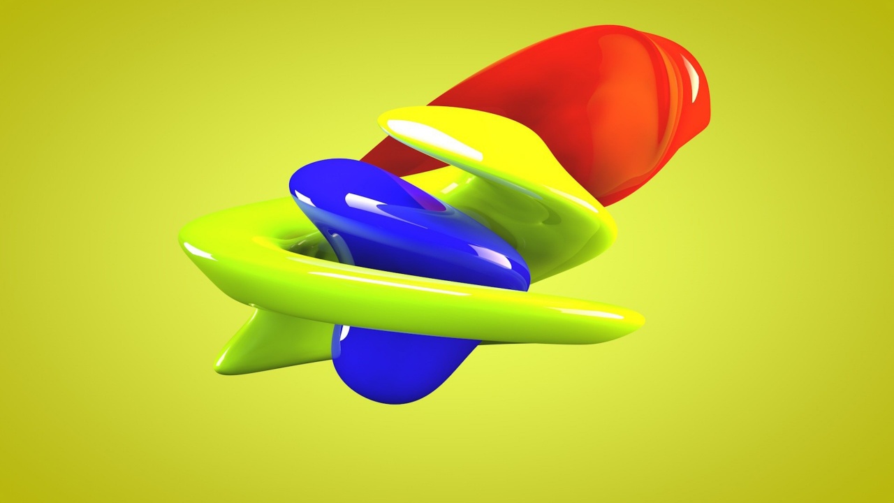 Multicolored 3D Sculpture