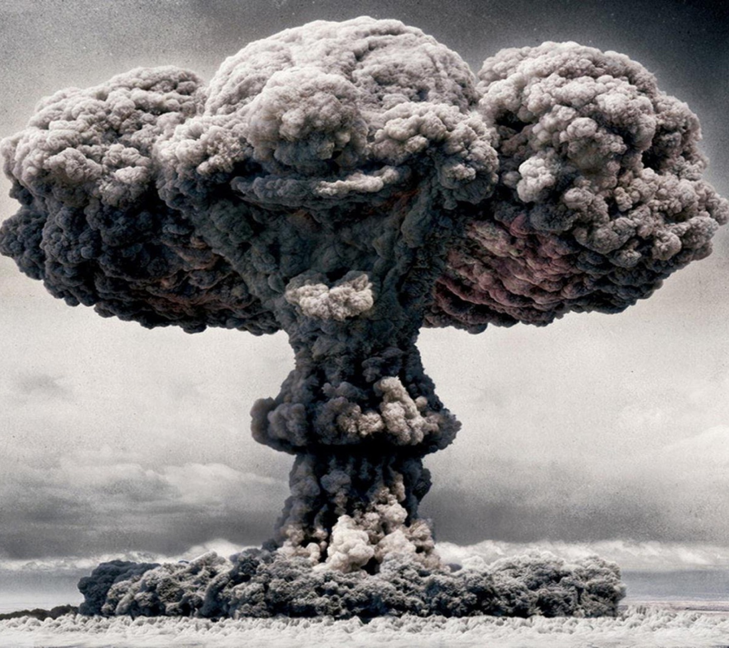 Mushroom Cloud Nuclear Explosion