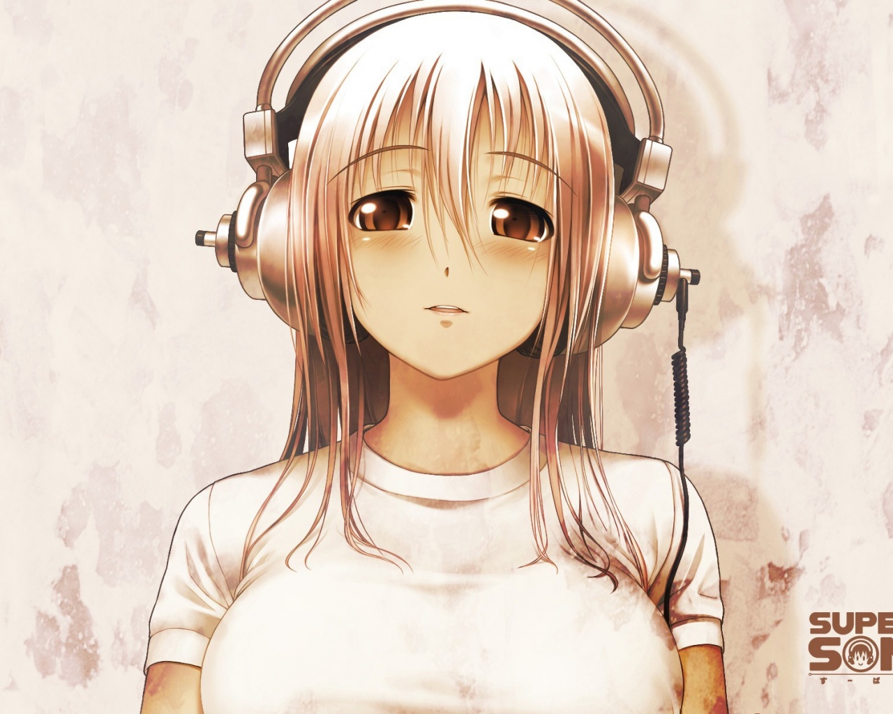 Music Headphones Sadness Eyes