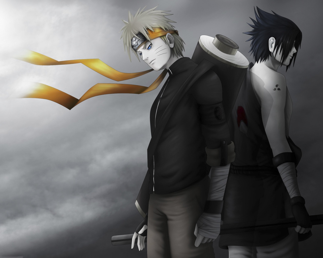 Naruto Naruto Uzumaki Sasuke Uchiha