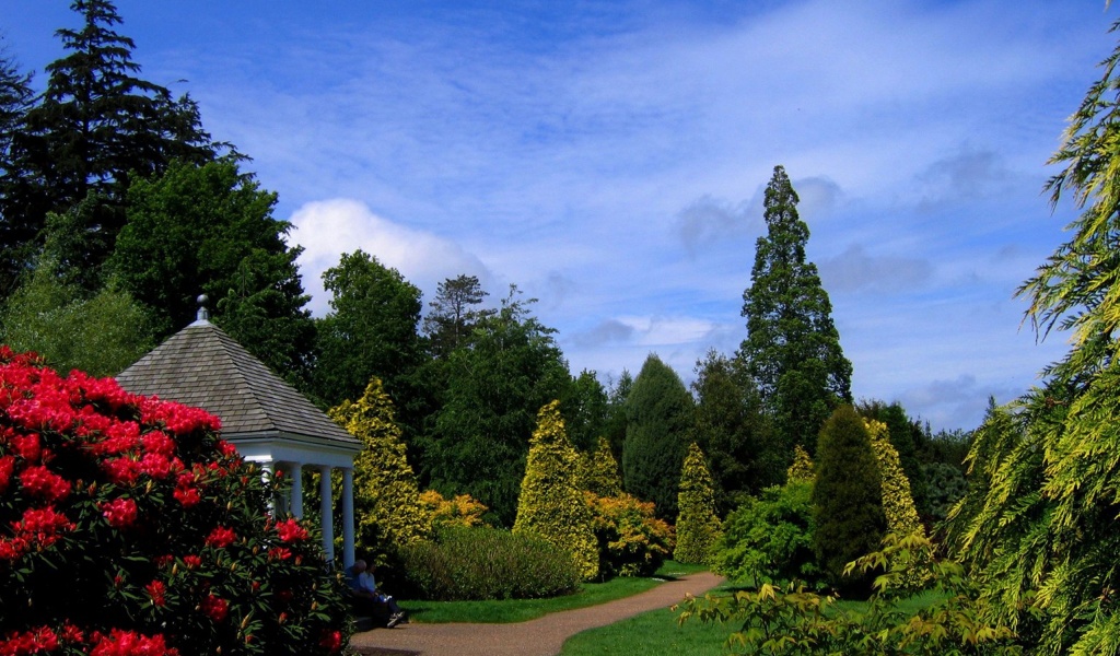 National Trust Garden At Nymans East Sussex