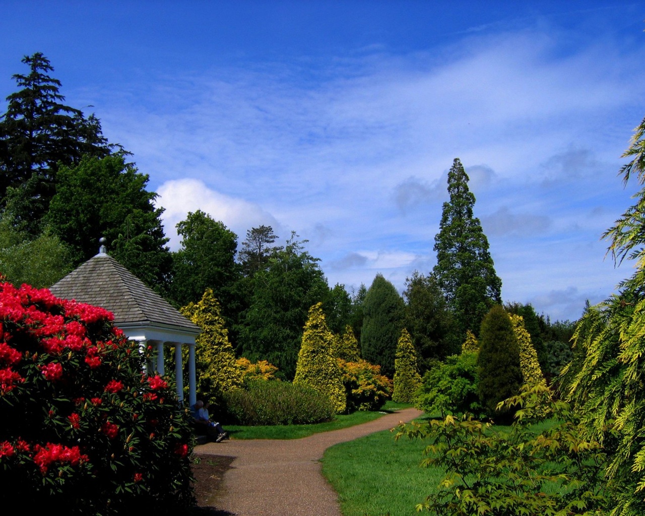 National Trust Garden At Nymans East Sussex