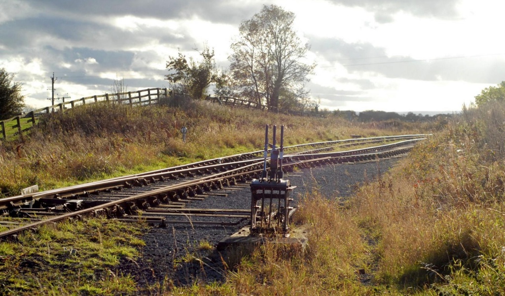 Nature Landscape Railway Lawn