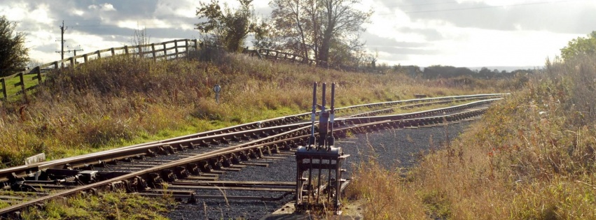 Nature Landscape Railway Lawn