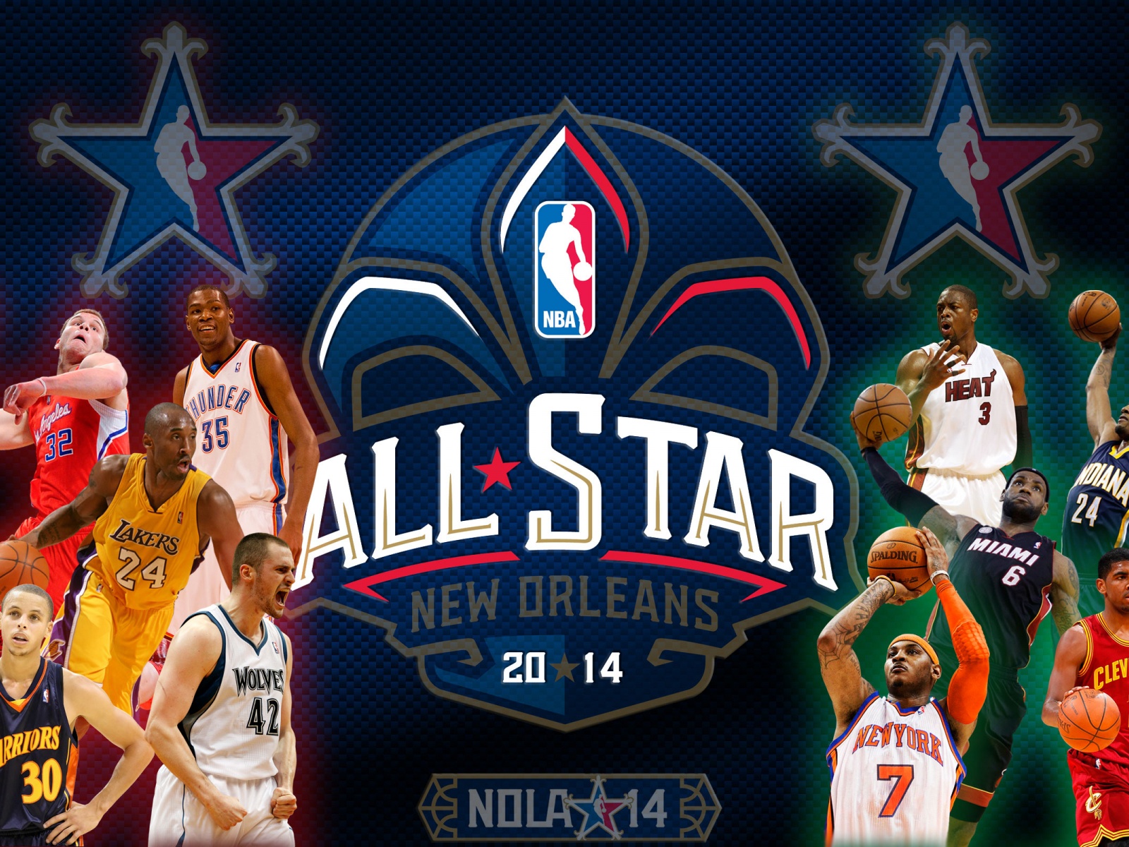 NBA 2014 All-Star Starters