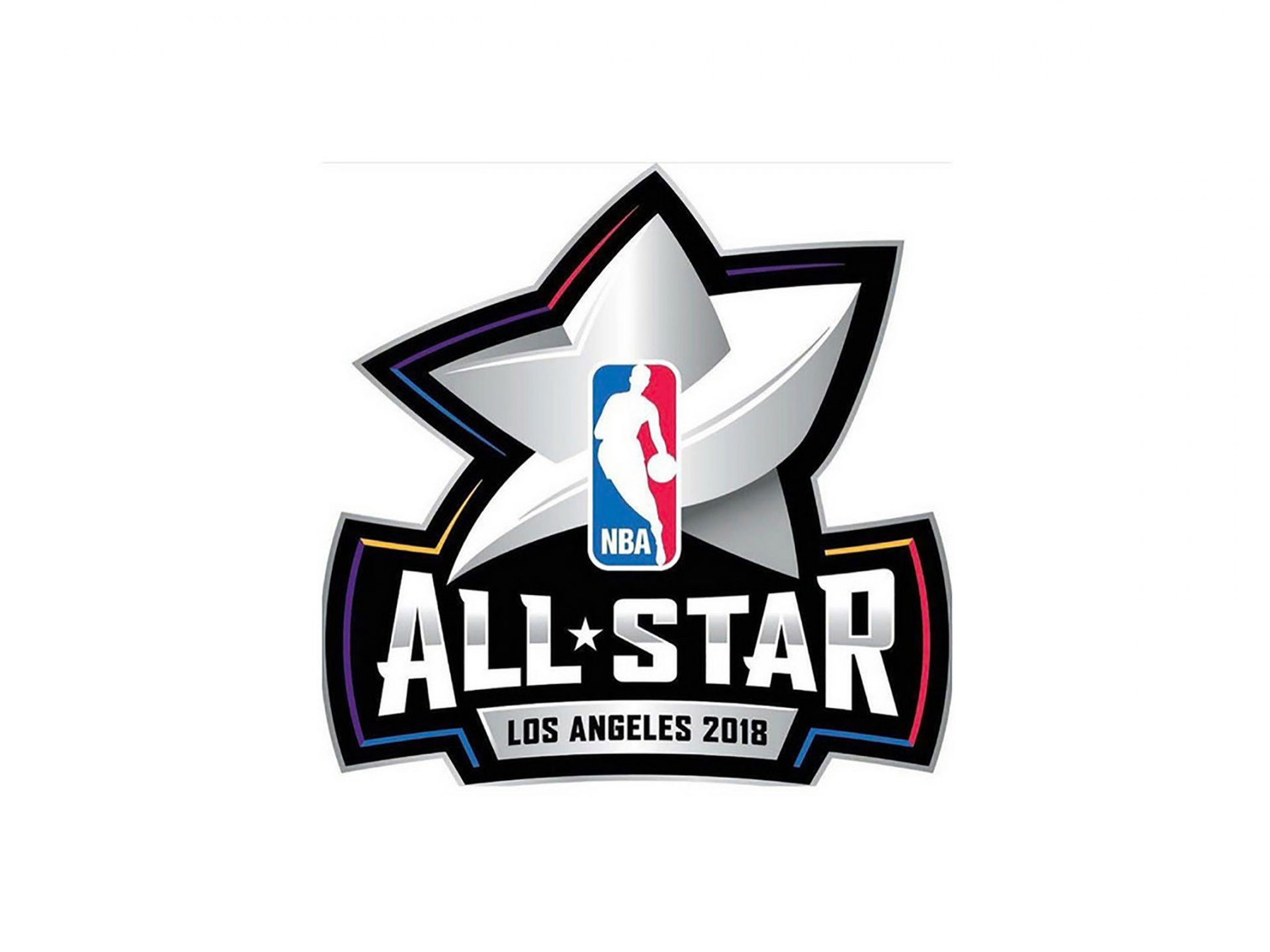 NBA All Star Logo Los Angeles 2018