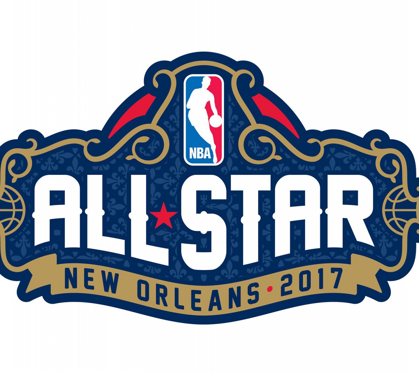 NBA All Star Logo New Orleans 2017