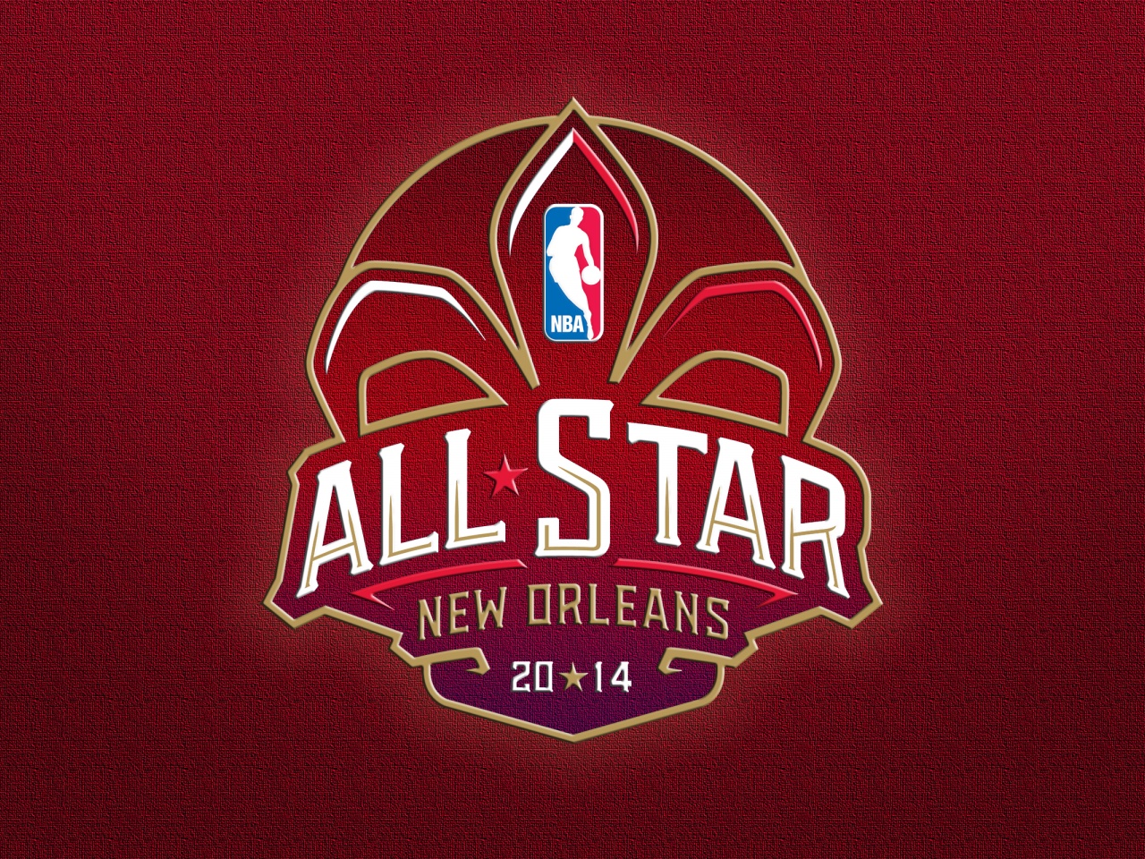 NBA All-Star Logo New Orleans 2014