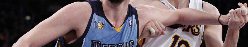 Nba American Basketball Marc Gasol Memphis Grizzlies Pau Gasol La Lakers