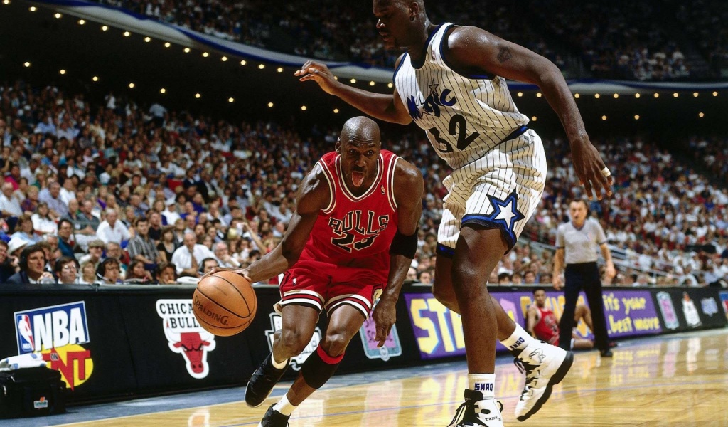 NBA Legends Jordan Vs ONeal