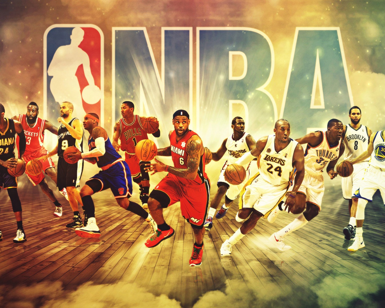 NBA Season 2013-2014 Stars