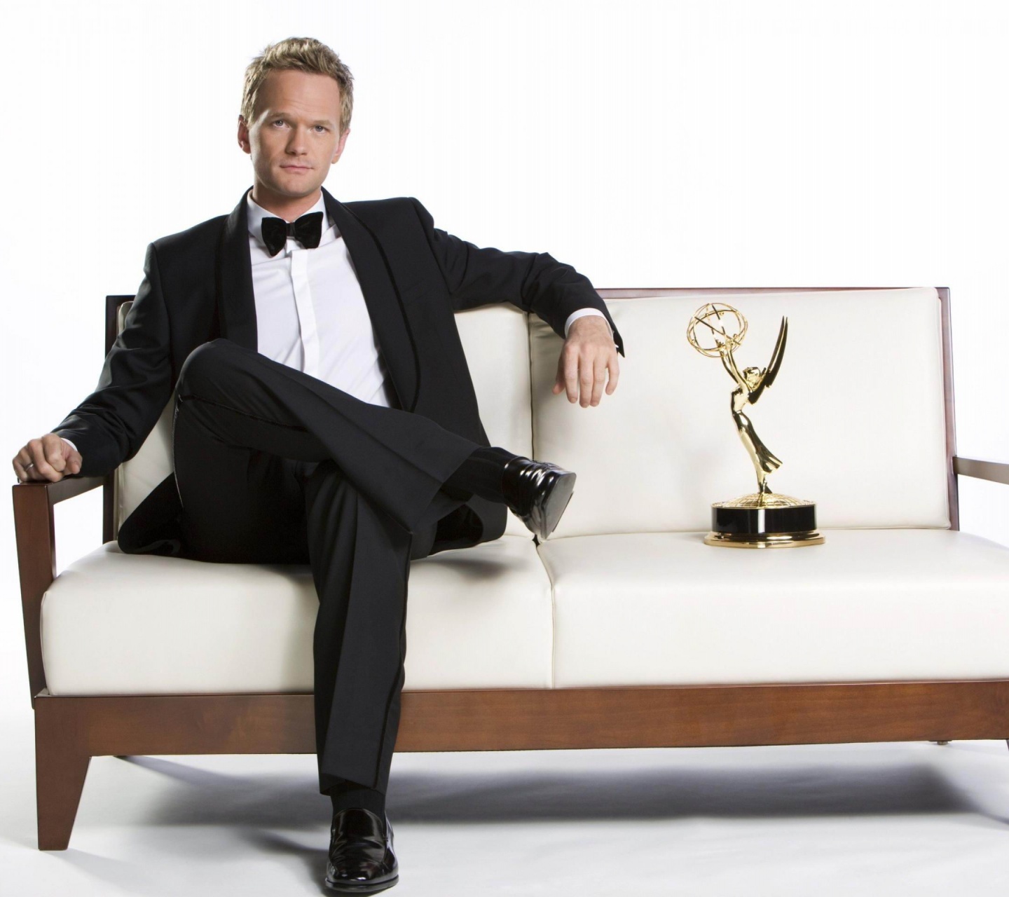 Neil Patrick Harris On The Sofa With A Reward