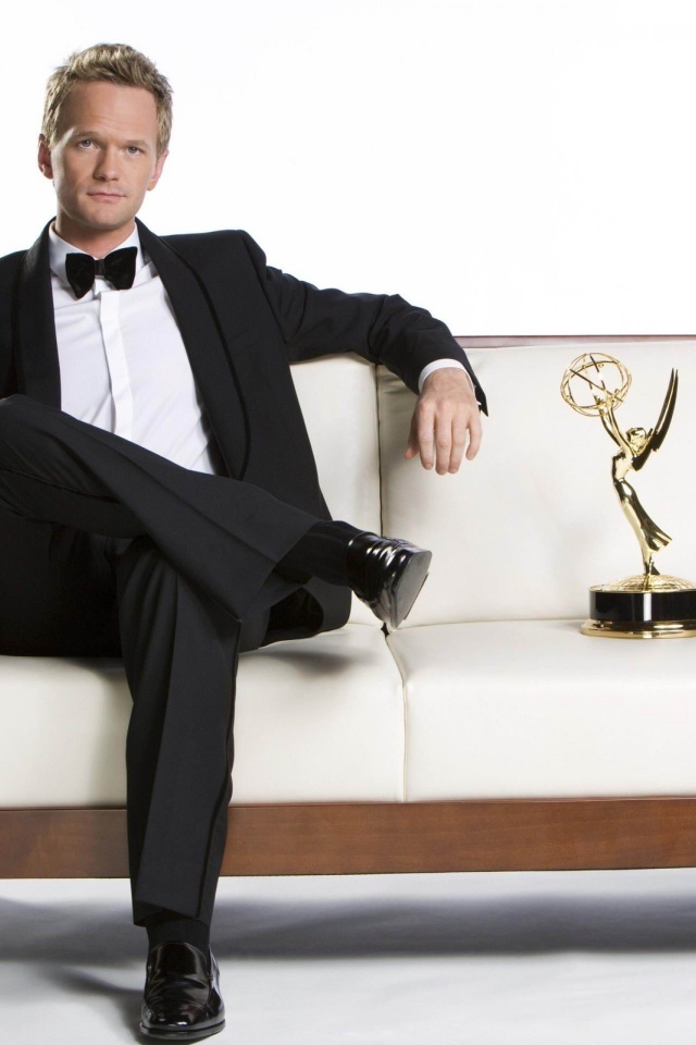 Neil Patrick Harris On The Sofa With A Reward