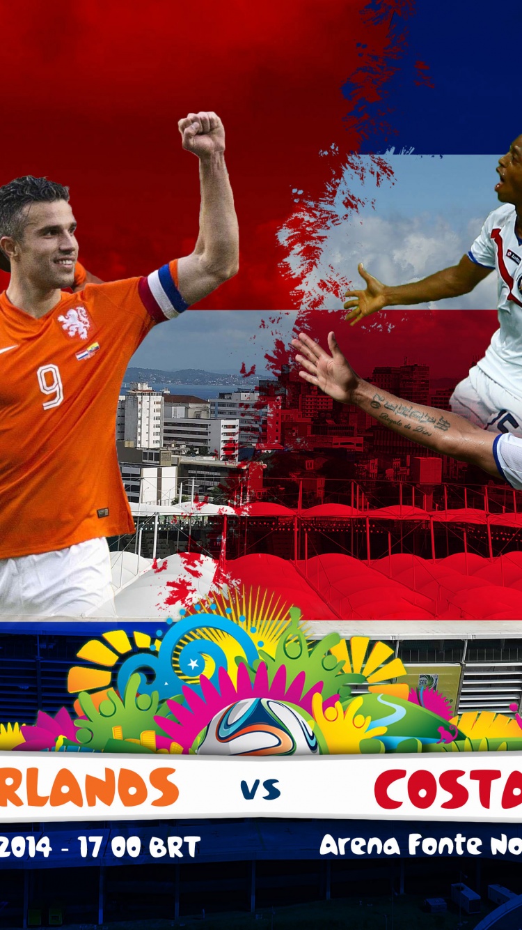 Netherlands Vs Costa Rica Brazil 2014