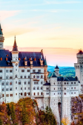 Neuschwanstein Castle Autumn Germany