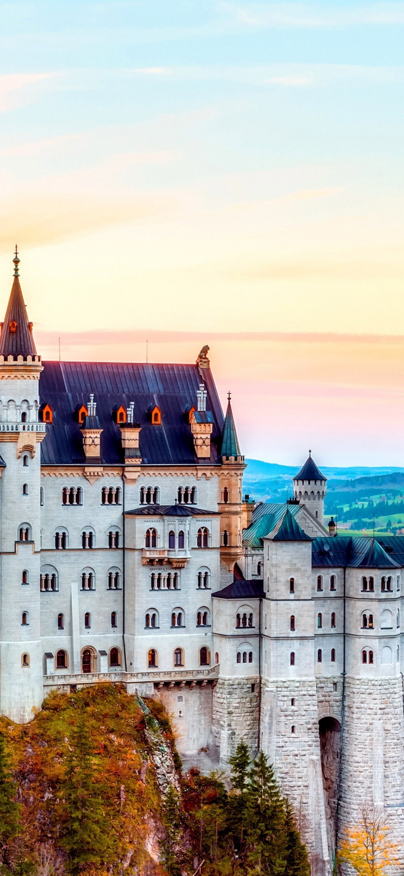 Neuschwanstein Castle Autumn Germany