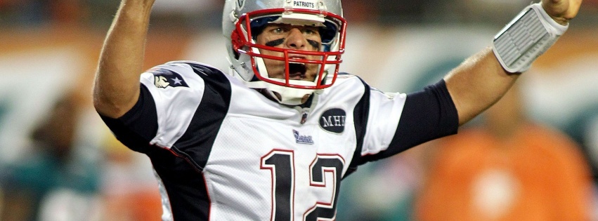 New England Patriots American Football Quarterback Tom Brady