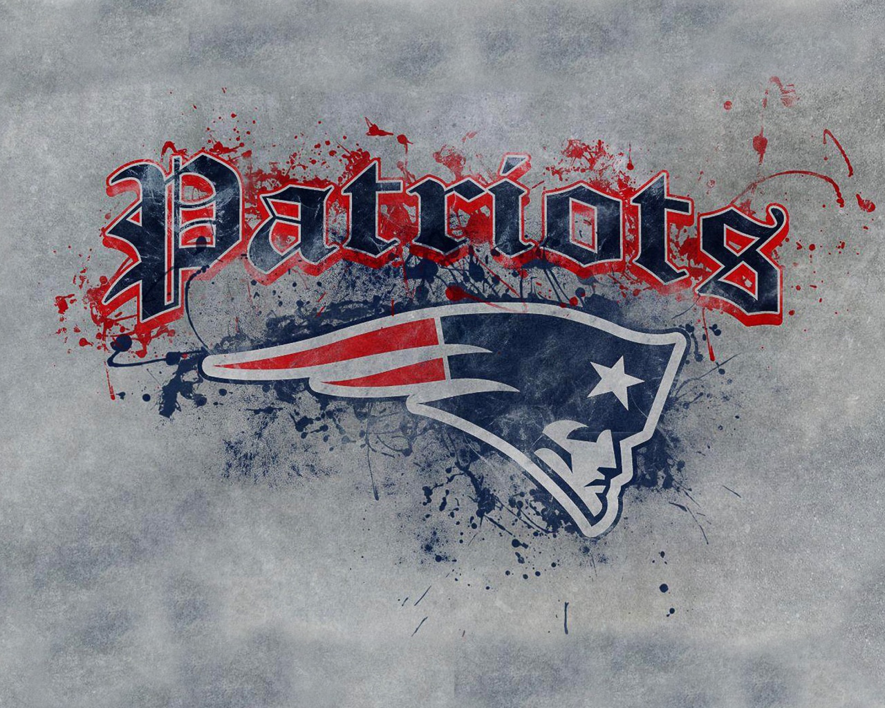 New England Patriots Art Logo