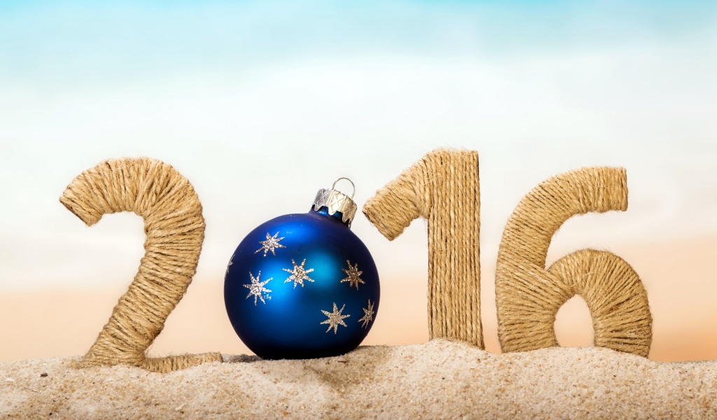 New Year 2016 Xmas Balls