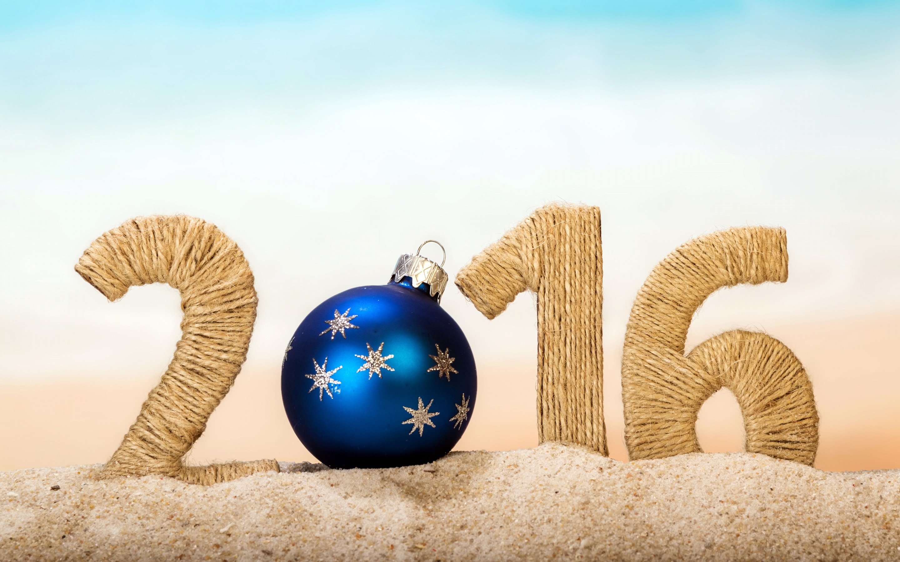 New Year 2016 Xmas Balls