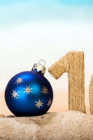 New Year 2016 Xmas Balls