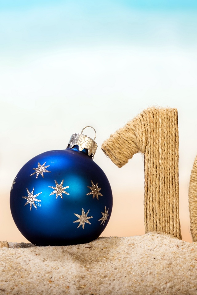 New Year 2016 Xmas Balls