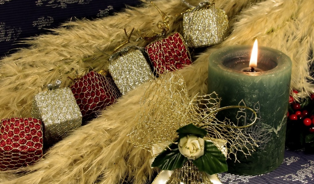 New Year Christmas Gifts Candle