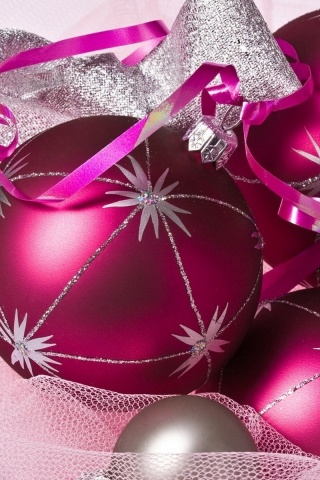 New Year Christmas Pink