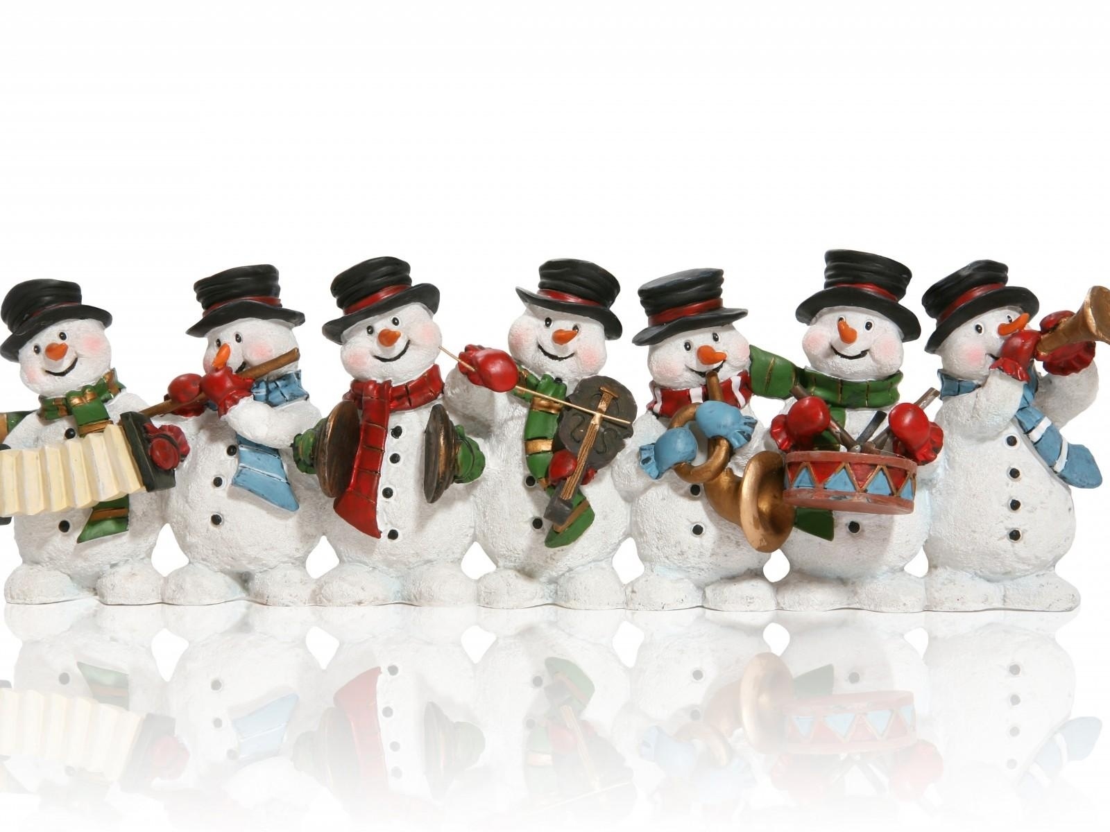 New Year Christmas Snowmen Music