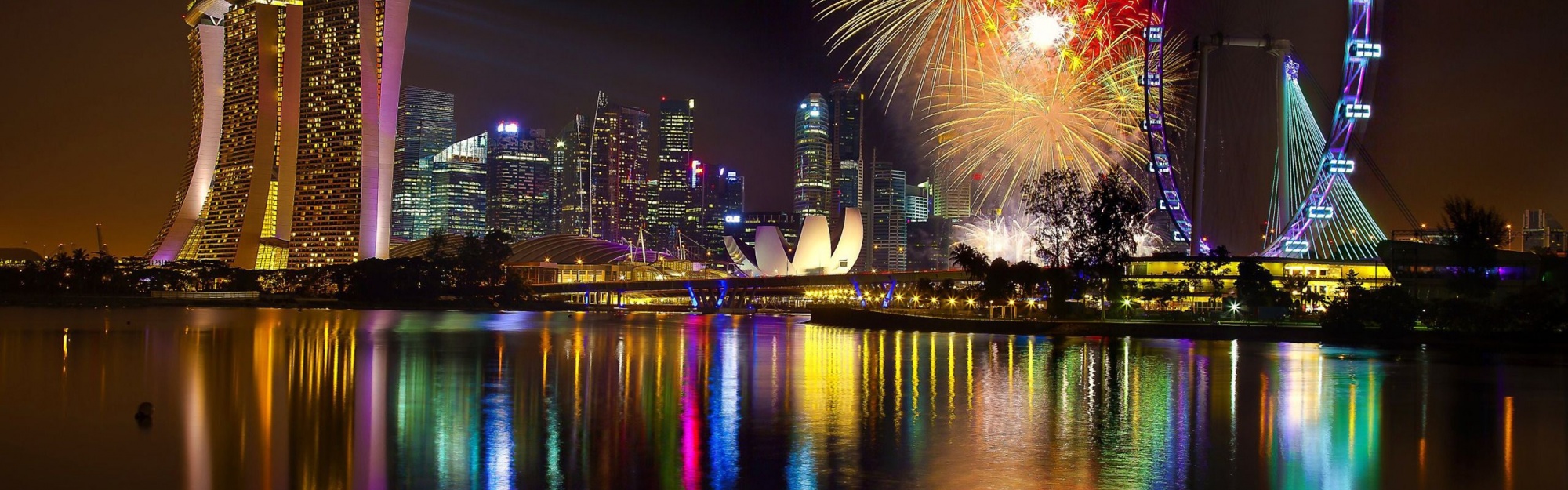 New Year Singapore Fireworks