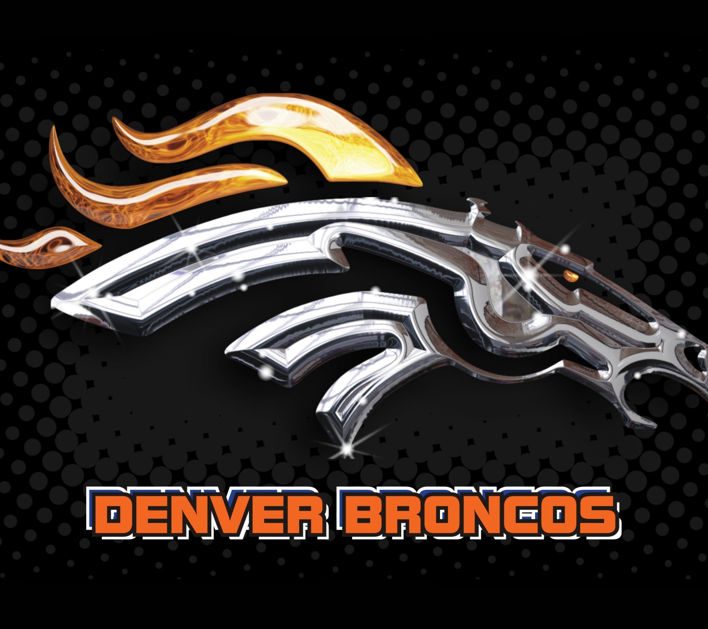 NFL Denver Broncos 3D Logo